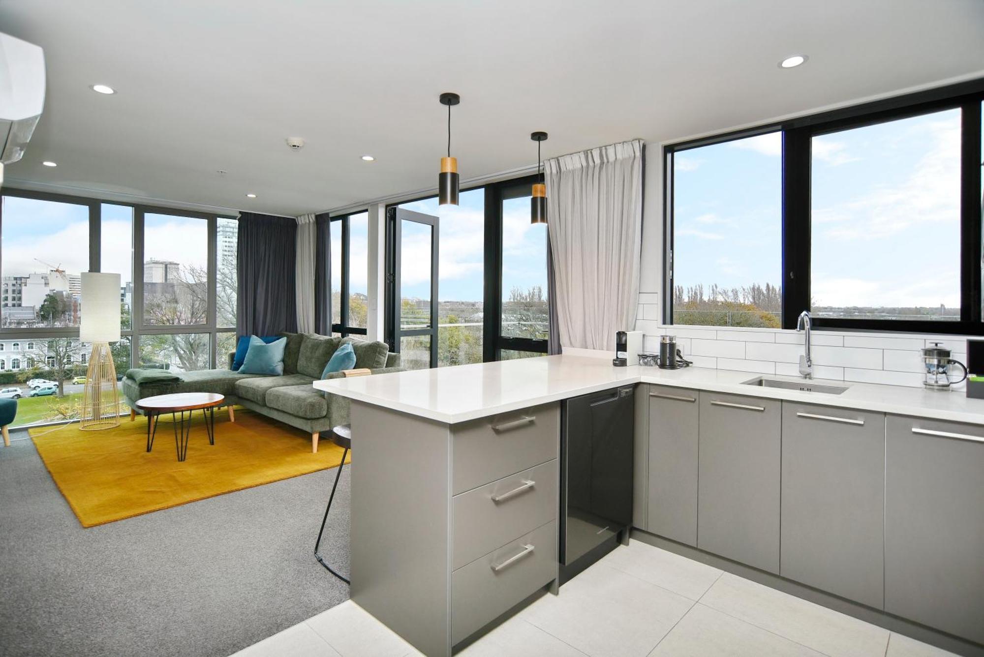 Latimer Loft - Christchurch Holiday Homes Eksteriør billede